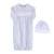Baby Boy's Smocked Argyle Gown with Hat