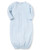  Kissy Dots Print Conv. Gown Blue