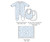 BAA BAA BABY BLUE MODAL MAGNETIC 3PC GIFT SET