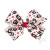Georgia Logo Print Hair Bow