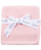Girl cable blanket pink