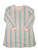 SWEATSHIRT DRESS MULTI STRIPE