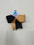black and gold bow