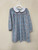 pink/blue floral peter pan dress