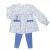 ditsy flower girl's legging set