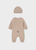 Newborn Boy One Piece with Hat