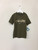 Jane Marie  Army Truck Military Green Crew Neck T-