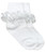 White Socks    With Lace   2177