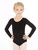 Capezio, Long Sleeve Leotard  Black