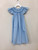 Mom & Me  Smocking Dress  Blue    7693