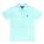 Bailey Boys SS Henry Stripe Polo Seaglass/white