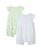 Little Me   Bunny Flower 2PK. Romper 