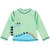 Little Me  Dino LS Rash Guard Cover Up 