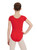 Capezio Red Short Sleeve Leotard