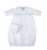 Boys Dot Embroidered Take Me Home Gown with Hat