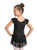 Capezio   Puff Flutter Sleeve Skirted Leotard