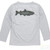 Performance Tee L/S classic Trout Ice Grey
