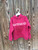 Knit Hoodie  Sweatshirt Rustic Red