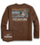 L/S   Tee  Duck Landing     Chocolate   