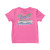 Girls Pro Performance T-shirt with Beach Club Art