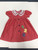 Red school time dress