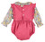 Bloomy OG Girl Overall Fuchsia