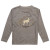 Performance Tee L S Whitetail Deer   Tan 