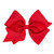 Red Classic Grosgrain Hair Bow