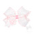 LIL Sis" Embroidered Grosgrain Hair Bow 