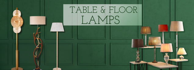 Table and Floor Lamps