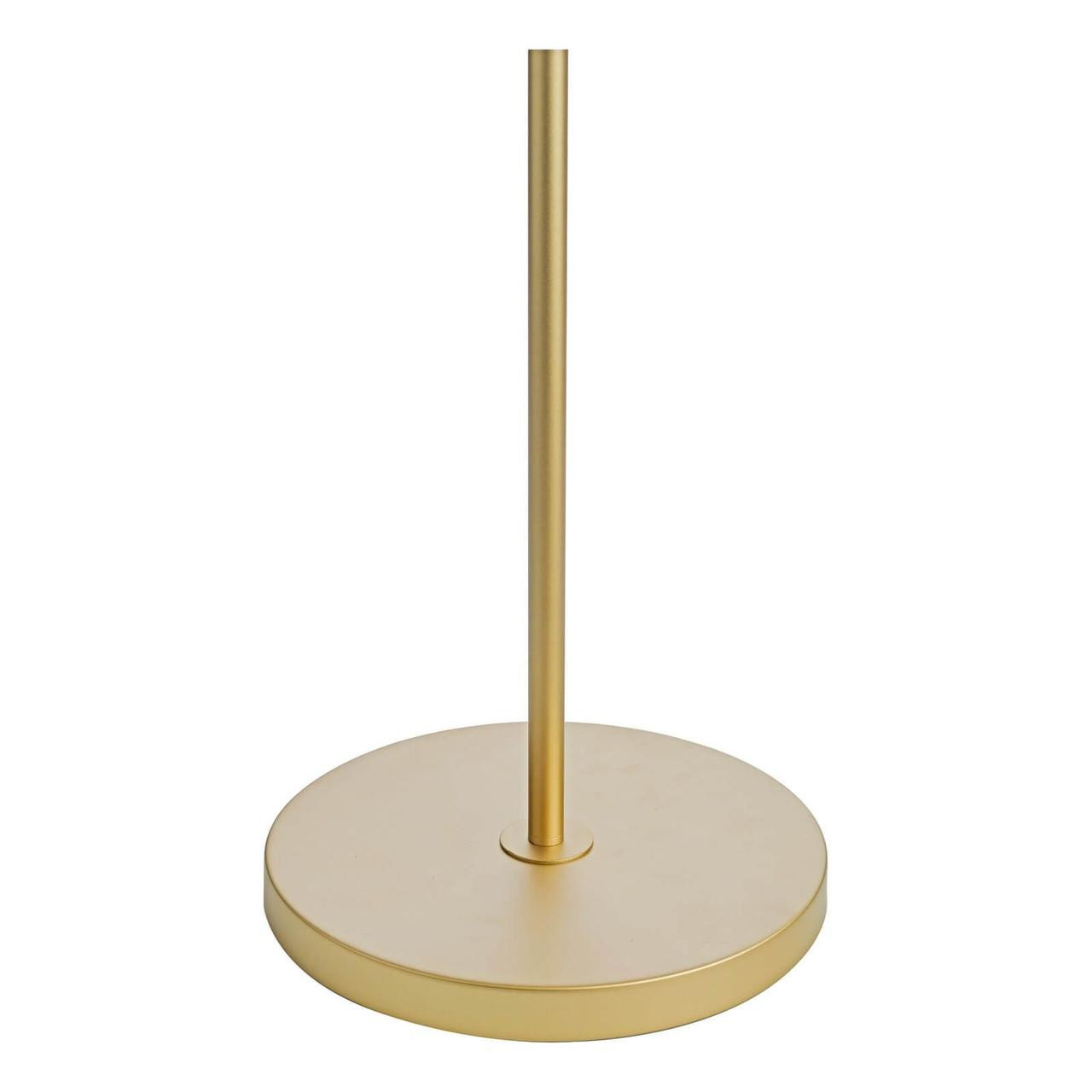 Dar Lighting Fenella 3 Light Gold Leaf & Seagrass Floor Lamp