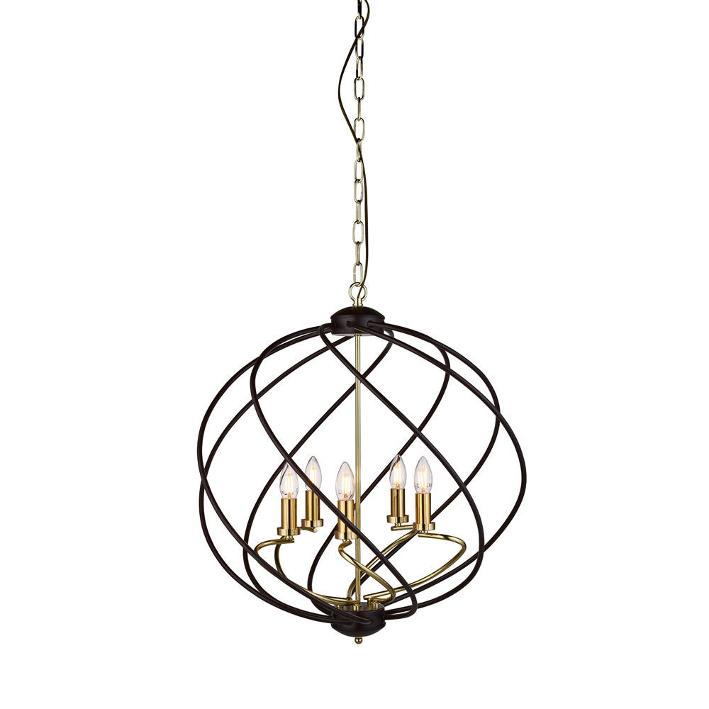 CIRCLE 60cm Gold Ring LED Pendant Light