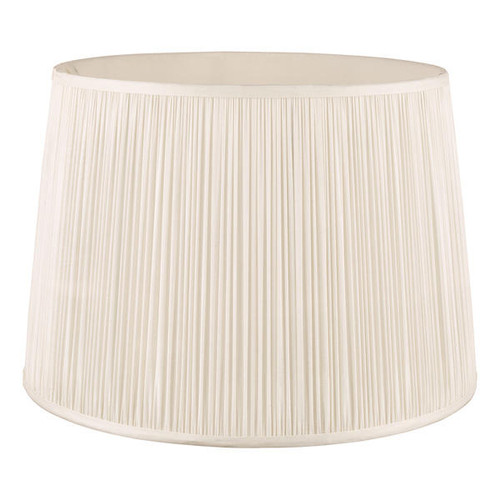 Dar Lighting Laura Ashley Hemsley Silk Shade Cream 40.5cm/16 inch