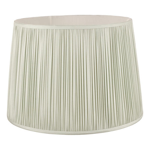 Dar Lighting Laura Ashley Hemsley Silk Shade Sage 40.5cm/16 inch