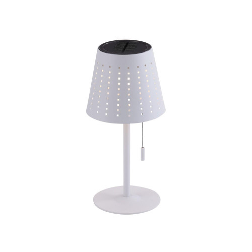 Leuchten Direkt Mandy white Solar Powered Table Lamp