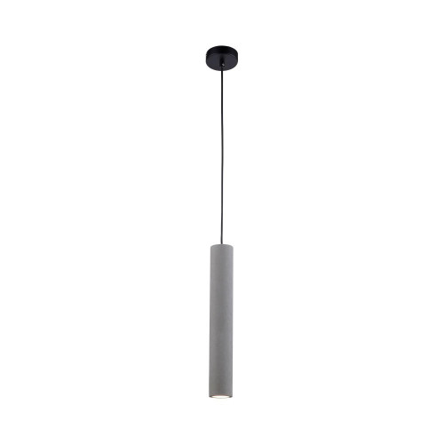 Paul Neuhaus Eton Long Concrete Single Pendant