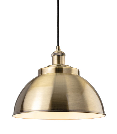 Firstlight Products Genoa Antique Brass Pendant Light