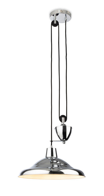 Firstlight Products Suffolk Chrome Rise and Fall Pendant