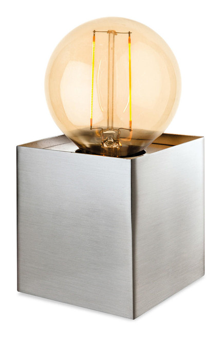 Firstlight Products Richmond Brushed Steel Table Lamp