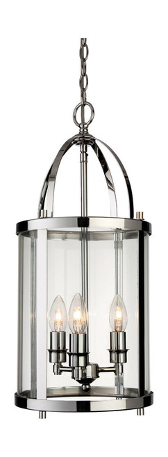 Firstlight Products Imperial 3 Light Chrome Round Lantern