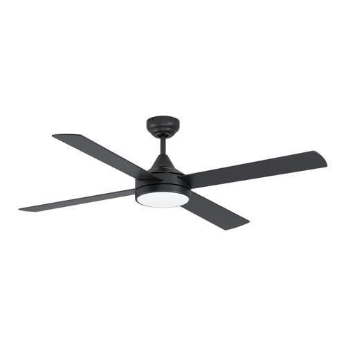 Eglo Lighting Trinidad Black with Remote Control and Ceiling Fan and Light
