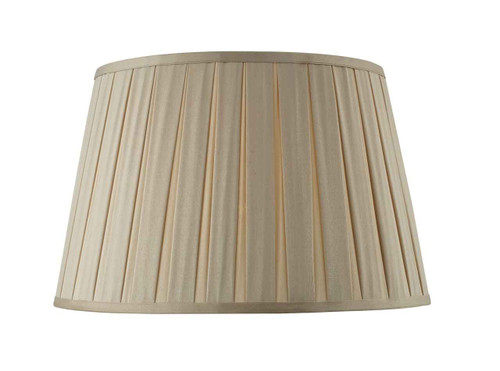 Degas 40cm Faux Silk Tapered Drum Shade Only