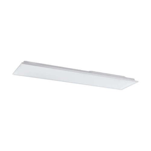 Eglo Lighting Herrora-Z White with Opal and Remote Control 120cm Flush Ceiling Light