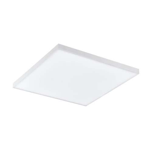 Eglo Lighting Turcona-Z White with Remote Control Colour Changing Square 30cm LED Flush Ceiling Light