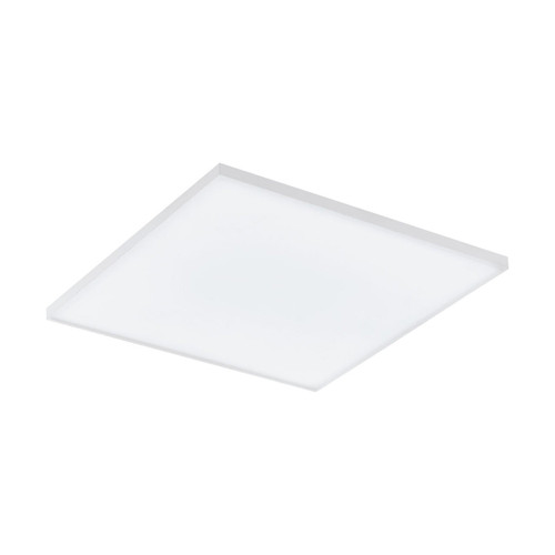 Eglo Lighting Turcona-Z White with Remote Control Colour Changing Square 45cm LED Flush Ceiling Light