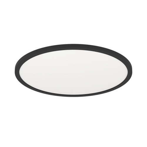 Eglo Lighting Rovito-Z Black Remote Controlled Colour Changing 42cm Round LED Flush Ceiling Light