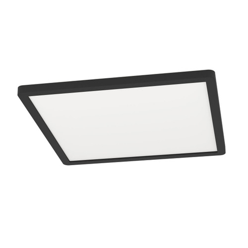 Eglo Lighting Rovito-Z Black Remote Controlled Colour Changing 29x29cm Square LED Flush Ceiling Light