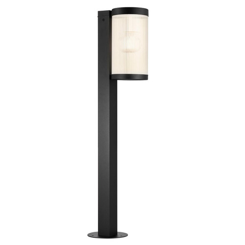 Nordlux Coupar Black with Cylindrical Diffuser IP54 Bollard