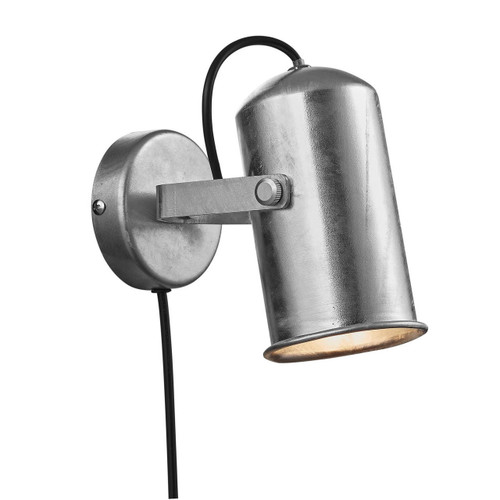 Nordlux Porter Galvanized Adjustable with Clamp Wall Light