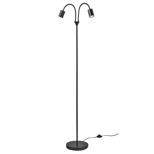 Nordlux Explore 2 Light Black with Adjustable Spotlight Table Lamp